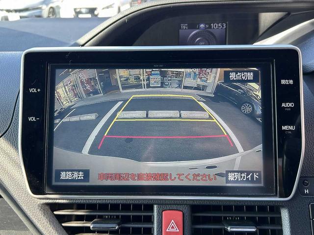 ヴォクシー ZS GRスポーツ GR専用フルエアロ・シート・ステアリング・18インチアルミ 両側電動スライドドア ナビNSZN-W66T フルセグ BT ETC Bカメラ ウーファー・ツイーター デュアルエアコン オートハイビーム(4枚目)