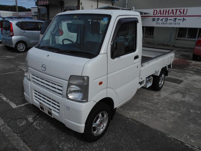マツダ スクラムトラック KCスペシャル エアコンパワステ4WD 5F
