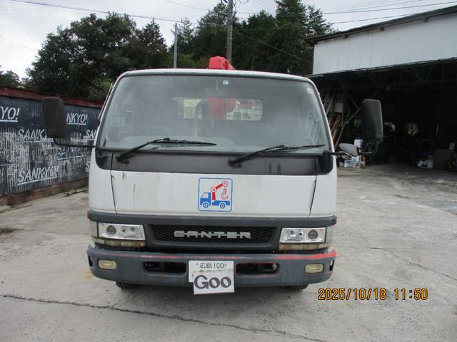 キャンター 超ロングカスタム　クレーン付き積載車（2枚目）
