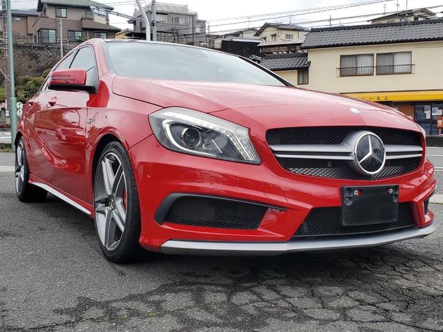 Ａ４５　ＡＭＧ　４マチック　４ＷＤ　ＥＴＣ　バックカメラ　ナビ　ＴＶ　クリアランスソナー　オートクルーズコントロール　アルミホイール　オートライト　ＨＩＤ　サンルーフ　パワーシート　革シート(12枚目)