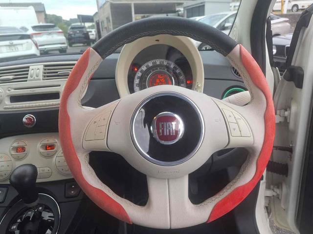５００Ｃ １．２　８Ｖ　ポップ　バイグッチ　ＥＴＣ　デジタルインナーミラー　クリアランスソナー　アルミホイール　サンルーフ　ＡＴ　盗難防止システム　ＡＢＳ　エアコン　パワーステアリング　パワーウィンドウ　両側エアバッグ（2枚目）