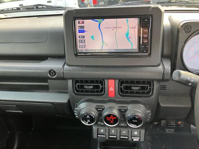 ジムニー ＸＬ　ナビＴＶ　リストアップ　衝突被害軽減システム　スマートキー　プッシュスタート　５速ＭＴ　４ＷＤ　Ｂｌｕｅｔｏｏｔｈ接続　ＥＴＣ　盗難防止装置（10枚目）