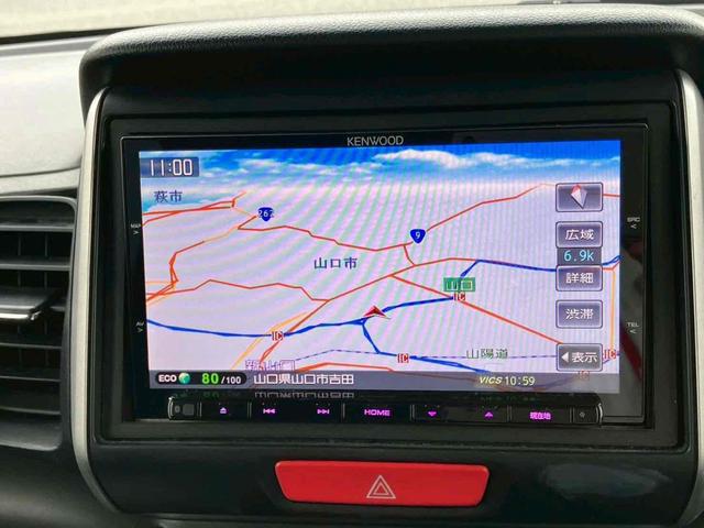 Ｎ－ＢＯＸ Ｇ　ターボＳＳパッケージ　ＥＴＣ　バックカメラ　両側電動スライドドア　ナビ　ＴＶ　オートクルーズコントロール　オートライト　ＨＩＤ　スマートキー　アイドリングストップ　電動格納ミラー　ベンチシート　ＣＶＴ　盗難防止システム（3枚目）