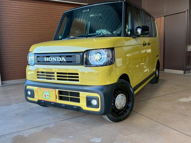 Ｎ－ＢＯＸジョイ 　Ｈｏｎｄａ　ＳＥＮＳＩＮＧ／Ｈｏｎｄａ　ＣＯＮＮＥＣＴ　ｆｏｒ　Ｇａｔｈｅｒｓ＋ナビ装着用スペシャルパッケージ／　両側パワースライドドア／運転席・助手席シートヒーター／チェック柄撥水ファブリック（2枚目）