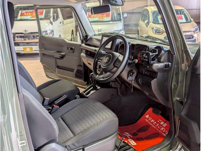 ジムニー ＸＧ　セーフティサポート装着車／デュアルセンサーブレーキサポート／インタークーラーターボ／パートタイム４ＷＤ／パナソニックワンセグナビＴＶ／バックカメラ／前後ドラレコ／キーレス（14枚目）