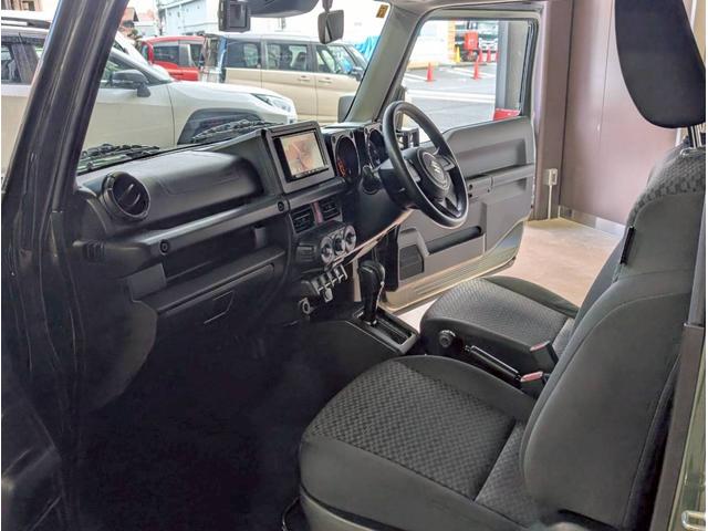 ジムニー ＸＧ　セーフティサポート装着車／デュアルセンサーブレーキサポート／インタークーラーターボ／パートタイム４ＷＤ／パナソニックワンセグナビＴＶ／バックカメラ／前後ドラレコ／キーレス（15枚目）