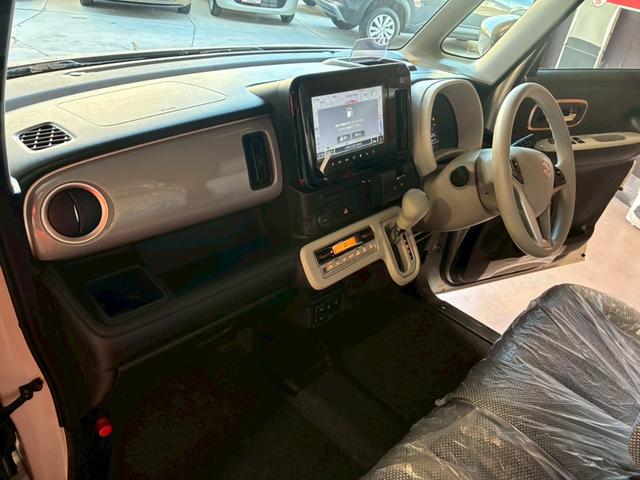 ワゴンＲスマイル ハイブリッドＸ　全方位モニター付き９インチナビ／ＣＤ．ＤＶＤ／電動パーキングブレーキ／ブレーキホールド／ＬＥＤヘッドランプ／ＬＥＤフォグランプ／両側電動パワースライドドア／シートリフター／両側シートヒーター（45枚目）