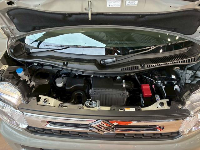 スペーシア ハイブリッドＧ　衝突安全ボディ　低速時衝突軽減ブレーキ　横滑防止　車線逸脱防止　パーキングセンサー　ＬＥＤライト　Ｗエアバッグ　オートエアコン　フルフラット　イモビライザー　キーレススタートシステム　エアバック（8枚目）