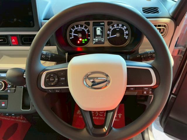 ムーヴキャンバス ストライプスＧ　スマートアシスト／衝突被害軽減システム／前席シートヒーター／バックカメラ／両側連動パワースライドドア／ＵＳＢ電源ソケット／ほっとカップホルダー／電動パーキングブレーキ／スマートキー／オートライト（24枚目）