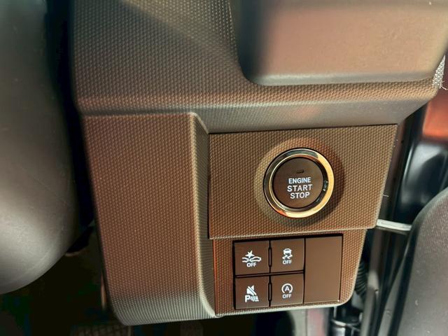 タフト Ｇ　ダーククロムベンチャー　フードガーニッシュ・バックドアガーニッシュ　ダークブラックメッキ／カラードドアミラー／アンダーガーニッシュ（フロント／リヤ）ガンメタリック／インテリアアクセントダークシルバー加飾／バックカメラ（36枚目）