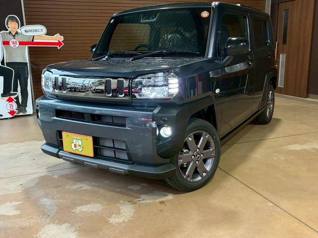 タフト Ｇ　ダーククロムベンチャー　フードガーニッシュ・バックドアガーニッシュ　ダークブラックメッキ／カラードドアミラー／アンダーガーニッシュ（フロント／リヤ）ガンメタリック／インテリアアクセントダークシルバー加飾／バックカメラ（71枚目）