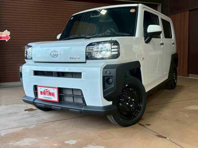 タフト Ｘ　オプションカラー／シャイニングホワイトパール／スカイフィールドトップ／ＵＶ＆ＩＲカットフロントガラス／ＬＥＤヘッドライト／電動パーキングブレーキ／ブレーキホールド／シートリフター（69枚目）