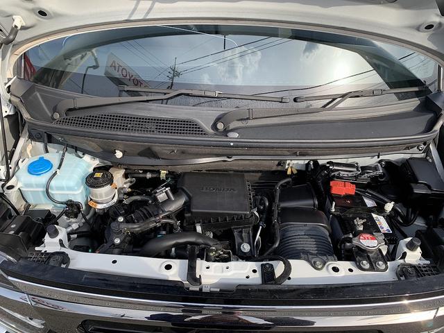 N-BOXカスタム Lターボ☆☆後期☆ホンダS☆8型ナビ☆Bカメラ☆両側電動☆ MC後期型☆2トーンルーフ☆8型ナビ☆Bluetooth☆バックカメラ☆ホンダセンシング☆ビルトインETC☆両側電動ドア☆追従走行☆ヒーター付フルレザー調シート☆LED☆ドラレコ☆専用AW☆試乗OK☆(41枚目)