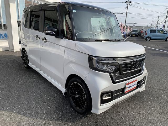 N-BOXカスタム Lターボ☆☆後期☆ホンダS☆8型ナビ☆Bカメラ☆両側電動☆ MC後期型☆2トーンルーフ☆8型ナビ☆Bluetooth☆バックカメラ☆ホンダセンシング☆ビルトインETC☆両側電動ドア☆追従走行☆ヒーター付フルレザー調シート☆LED☆ドラレコ☆専用AW☆試乗OK☆(61枚目)