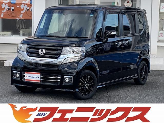 Ｎ－ＢＯＸカスタム Ｇ　ＳＳブラックスタイルパッケージ　☆ＣＴＢＡ☆禁煙車☆　メモリーナビＴＶ☆Ｂｌｕｅｔｏｏｔｈ☆バックカメラ☆ビルトインＥＴＣ☆ＣＴＢＡ☆両側電動スライドドア☆前席シートヒーター☆ＨＩＤライト☆スマートキー☆プッシュスタート☆アイドリングストップ☆試乗ＯＫ（2枚目）