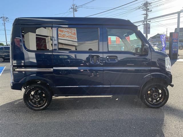 エブリイ ジョインターボ　☆４ＷＤ☆ハイルーフ☆リフトアップ☆ナビ☆　４ＷＤ☆リフトアップ☆ハイルーフ☆ＩＣターボ☆衝突軽減ブレーキ☆プラスラインＦＲショートバンパー☆革調シートカバー☆オールテレーンタイヤ☆１５ＡＷ☆Ｂｌｕｅｔｏｏｔｈ☆ウッドコンビハンドル☆試乗ＯＫ（24枚目）