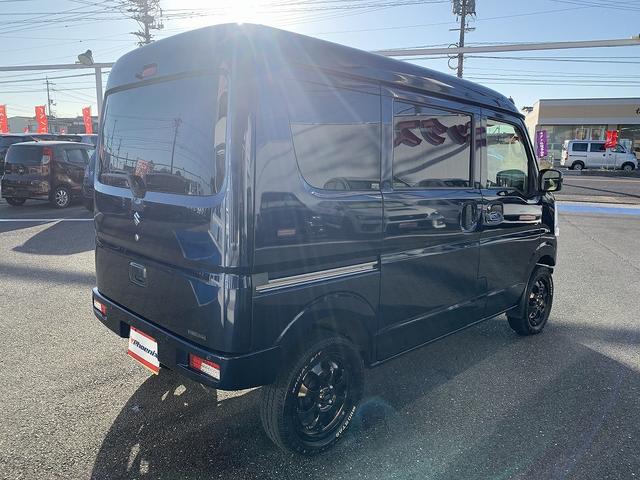 エブリイ ジョインターボ　☆４ＷＤ☆ハイルーフ☆リフトアップ☆ナビ☆　４ＷＤ☆リフトアップ☆ハイルーフ☆ＩＣターボ☆衝突軽減ブレーキ☆プラスラインＦＲショートバンパー☆革調シートカバー☆オールテレーンタイヤ☆１５ＡＷ☆Ｂｌｕｅｔｏｏｔｈ☆ウッドコンビハンドル☆試乗ＯＫ（25枚目）