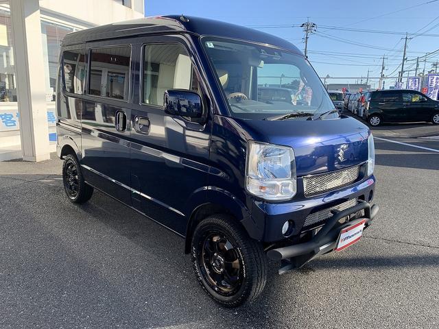 エブリイ ジョインターボ　☆４ＷＤ☆ハイルーフ☆リフトアップ☆ナビ☆　４ＷＤ☆リフトアップ☆ハイルーフ☆ＩＣターボ☆衝突軽減ブレーキ☆プラスラインＦＲショートバンパー☆革調シートカバー☆オールテレーンタイヤ☆１５ＡＷ☆Ｂｌｕｅｔｏｏｔｈ☆ウッドコンビハンドル☆試乗ＯＫ（70枚目）