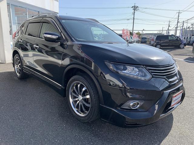 エクストレイル 20XエマブレPKG4WD ☆ワンオーナー☆8型ナビ 4WD☆オーサムフルエアロ☆エイトデザインFグリル☆8インチSDナビ☆Bluetooth☆バックカメラ☆ETC☆軽減ブレーキ星LEDライト☆カブロンシート☆前席シートヒーター☆試乗予約受付中☆(22枚目)