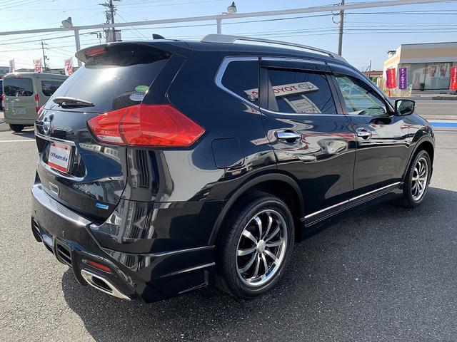 エクストレイル 20XエマブレPKG4WD ☆ワンオーナー☆8型ナビ 4WD☆オーサムフルエアロ☆エイトデザインFグリル☆8インチSDナビ☆Bluetooth☆バックカメラ☆ETC☆軽減ブレーキ星LEDライト☆カブロンシート☆前席シートヒーター☆試乗予約受付中☆(24枚目)