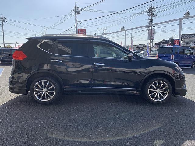 エクストレイル 20XエマブレPKG4WD ☆ワンオーナー☆8型ナビ 4WD☆オーサムフルエアロ☆エイトデザインFグリル☆8インチSDナビ☆Bluetooth☆バックカメラ☆ETC☆軽減ブレーキ星LEDライト☆カブロンシート☆前席シートヒーター☆試乗予約受付中☆(75枚目)