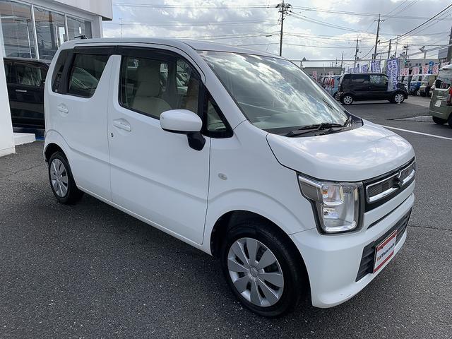 ワゴンR FA ☆走行距離1.7万km☆禁煙車☆人気のホワイトカラー☆ 走行距離1.7万km☆禁煙車☆純正オーディオプレイヤー☆キーレスエントリー☆横滑り防止機能☆ヘッドライトレベライザー☆ベンチシート☆CVT☆WSRS☆電格ミラー☆ドアバイザー☆フロアマット☆試乗OK(54枚目)