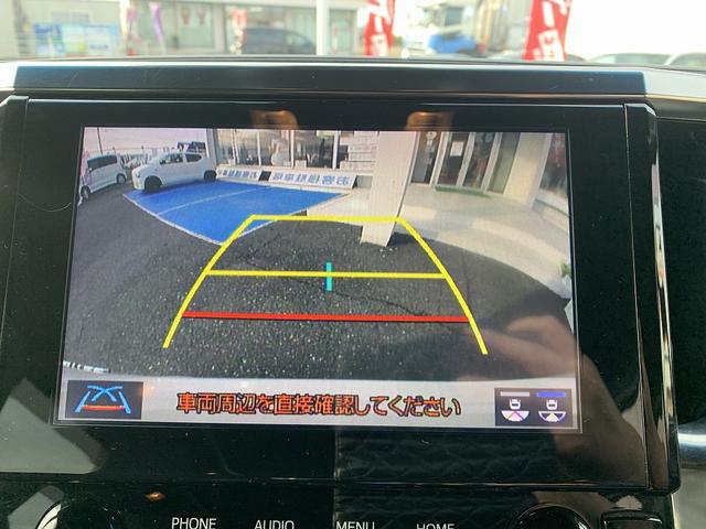アルファード ２．５Ｓ　タイプゴールド　☆禁煙車☆トヨタセーフティセンス☆　メーカー９インチナビ☆Ｂｌｕｅｔｏｏｔｈ☆バックカメラ☆ＥＴＣ☆前後ドラレコ☆フリップダウンモニター☆トヨタセーフティセンス☆パワーバックドア☆側電動スライドドア☆ウッドコンビハンドル☆試乗ＯＫ（6枚目）