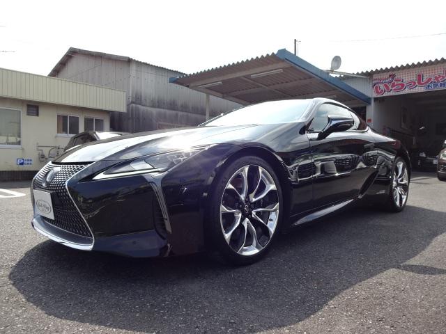 ＬＣ５００ｈ　Ｌパッケージ　・ホワイトレザーシート・パノラマガラスサンルーフ・３眼ＬＥＤヘッドライト・純正ＯＰ２１インチアルミ・純正ドラレコ・純正ナビ・Ｂカメラ・フルセグＴＶ・ナビ連動ビルトインＥＴＣ２．０・メモリ付パワーシート(3枚目)