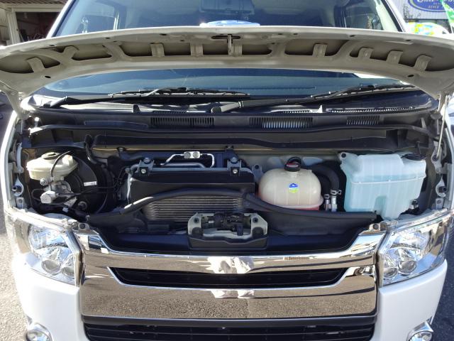 ハイエースバン スーパーＧＬ　ダークプライム　・エアロ・両側パワスラ・純正ナビ・フリップダウンモニター・Ｂカメラ・フルセグＴＶ・ＬＥＤヘッド＋フォグ・ミラー型ドラレコ前後２カメラ・ナビ連動ビルトインＥＴＣ・ファブレスアルミ１８インチ（ＪＷＬ－Ｔ）（43枚目）