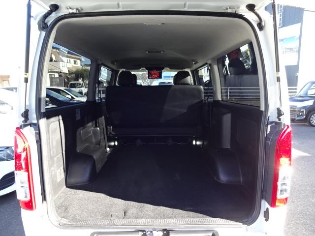 ハイエースバン スーパーＧＬ　ダークプライム　・エアロ・両側パワスラ・純正ナビ・フリップダウンモニター・Ｂカメラ・フルセグＴＶ・ＬＥＤヘッド＋フォグ・ミラー型ドラレコ前後２カメラ・ナビ連動ビルトインＥＴＣ・ファブレスアルミ１８インチ（ＪＷＬ－Ｔ）（54枚目）