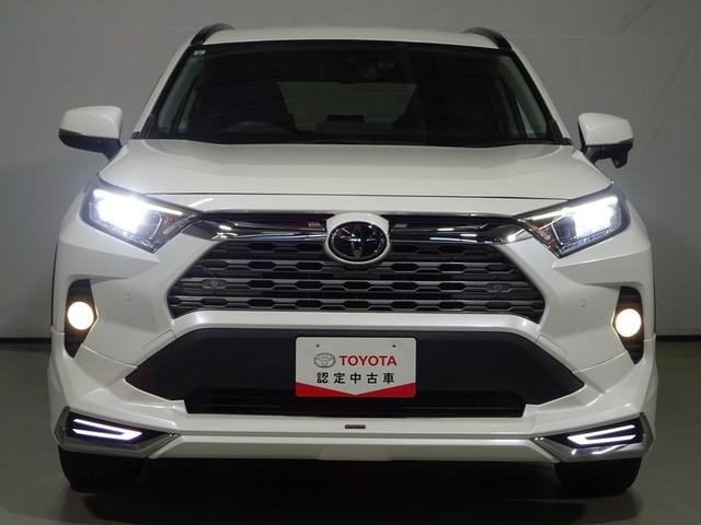 RAV4 G 4WD フルセグ メモリーナビ DVD再生 ミュージックプレイヤー接続可 バックカメラ 衝突被害軽減システム ETC ドラレコ LEDヘッドランプ ワンオーナー フルエアロ 記録簿(4枚目)