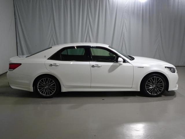 クラウンハイブリッド アスリートS J-フロンティア フルセグ メモリーナビ DVD再生 ミュージックプレイヤー接続可 バックカメラ 衝突被害軽減システム ETC LEDヘッドランプ ワンオーナー 記録簿(17枚目)