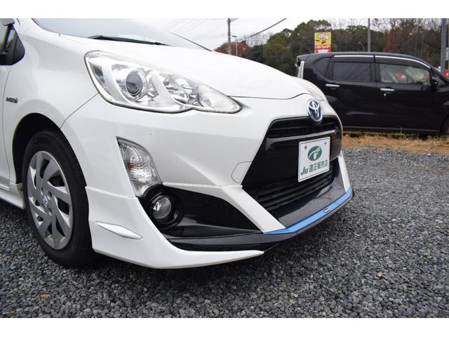 アクア Ｇブラックソフトレザーセレクション　モデリスタエアロ　純正ナビＴＶ　ＥＴＣ　オートクルーズコントロール　スマートキー　アイドリングストップ　電動格納ミラー　ＣＶＴ　盗難防止システム　衝突安全ボディ　ＡＢＳ　ＥＳＣ　Ｂｌｕｅｔｏｏｔｈ（22枚目）