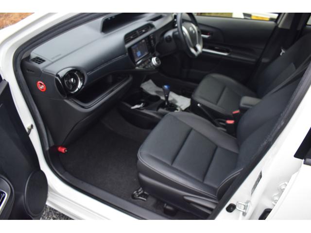 アクア Ｇブラックソフトレザーセレクション　モデリスタエアロ　純正ナビＴＶ　ＥＴＣ　オートクルーズコントロール　スマートキー　アイドリングストップ　電動格納ミラー　ＣＶＴ　盗難防止システム　衝突安全ボディ　ＡＢＳ　ＥＳＣ　Ｂｌｕｅｔｏｏｔｈ（47枚目）