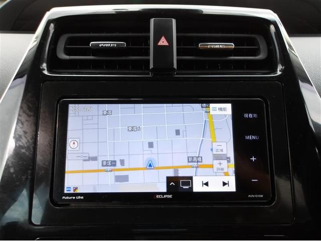 プリウス A フルセグ メモリーナビ DVD再生 バックカメラ 衝突被害軽減システム ETC ドラレコ LEDヘッドランプ(9枚目)