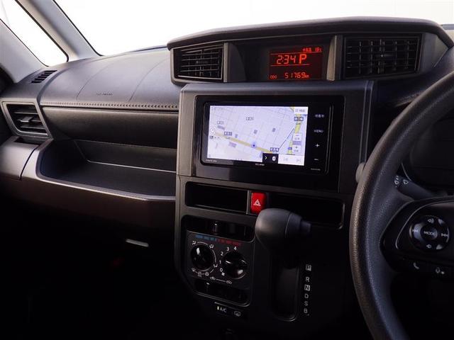 ルーミー X フルセグ メモリーナビ DVD再生 ミュージックプレイヤー接続可 バックカメラ 衝突被害軽減システム 電動スライドドア LEDヘッドランプ ウオークスルー ワンオーナー アイドリングストップ(3枚目)