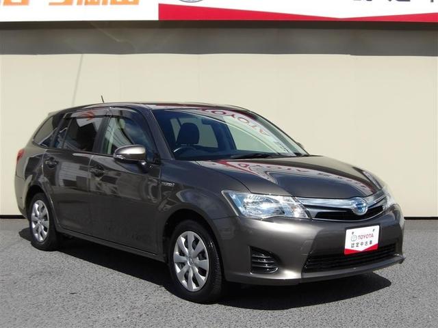 カローラフィールダー ハイブリッドG ワンセグ メモリーナビ ミュージックプレイヤー接続可 ETC ワンオーナー(4枚目)