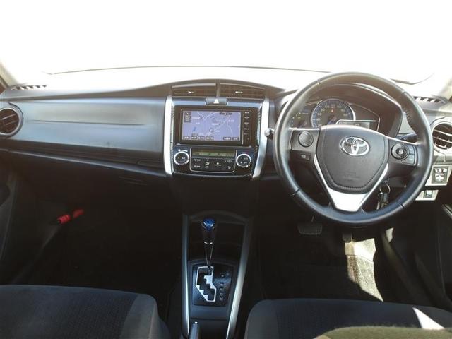 カローラフィールダー ハイブリッドG ワンセグ メモリーナビ ミュージックプレイヤー接続可 ETC ワンオーナー(7枚目)