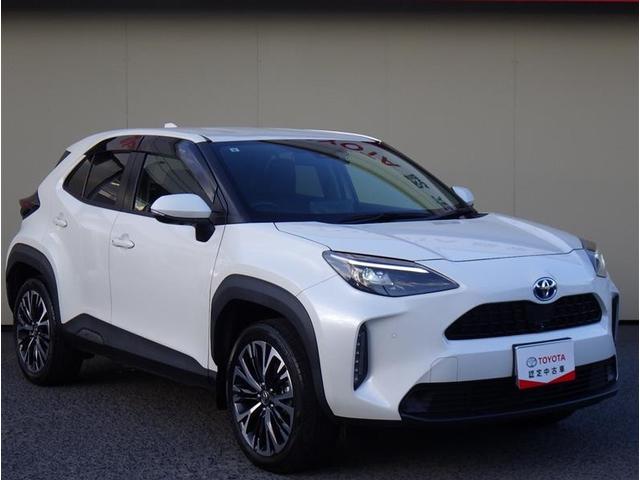 ヤリスクロス ハイブリッドZ 4WD フルセグ メモリーナビ DVD再生 ミュージックプレイヤー接続可 バックカメラ 衝突被害軽減システム ETC ドラレコ LEDヘッドランプ ワンオーナー(4枚目)