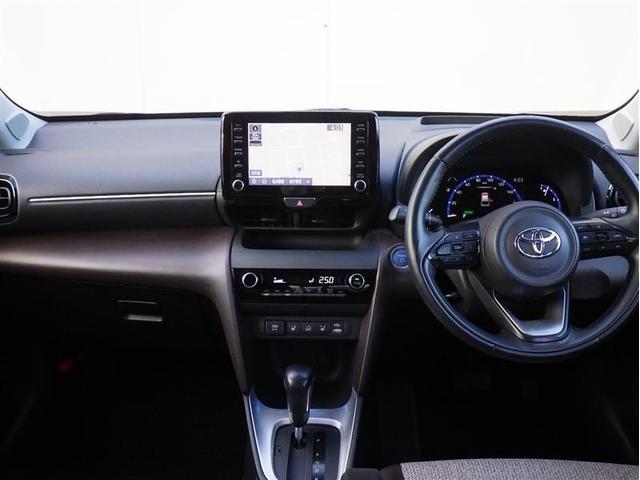 ヤリスクロス ハイブリッドZ 4WD フルセグ メモリーナビ DVD再生 ミュージックプレイヤー接続可 バックカメラ 衝突被害軽減システム ETC ドラレコ LEDヘッドランプ ワンオーナー(7枚目)