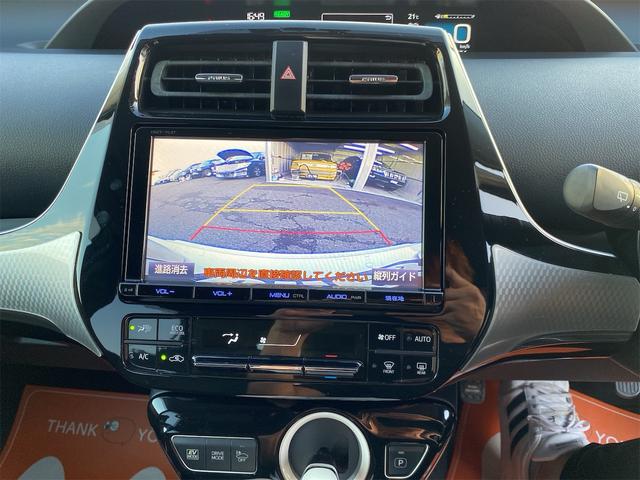 プリウス A エアロパーツ ツーリング仕様 合皮シート シートヒーター 純正17アルミ後期用ホイルカバー 9インチナビ 全国対応12ヶ月保証(11枚目)