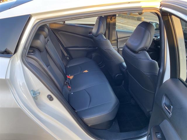 プリウス A エアロパーツ ツーリング仕様 合皮シート シートヒーター 純正17アルミ後期用ホイルカバー 9インチナビ 全国対応12ヶ月保証(14枚目)