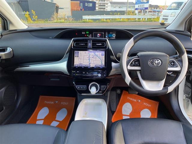 プリウス A エアロパーツ ツーリング仕様 合皮シート シートヒーター 純正17アルミ後期用ホイルカバー 9インチナビ 全国対応12ヶ月保証(15枚目)