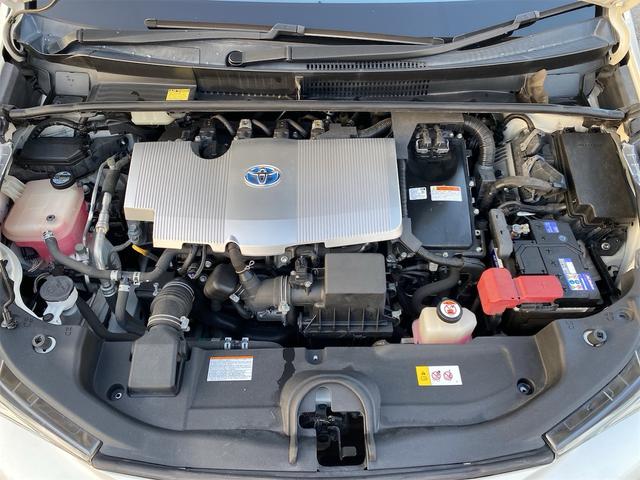 プリウス A エアロパーツ ツーリング仕様 合皮シート シートヒーター 純正17アルミ後期用ホイルカバー 9インチナビ 全国対応12ヶ月保証(17枚目)