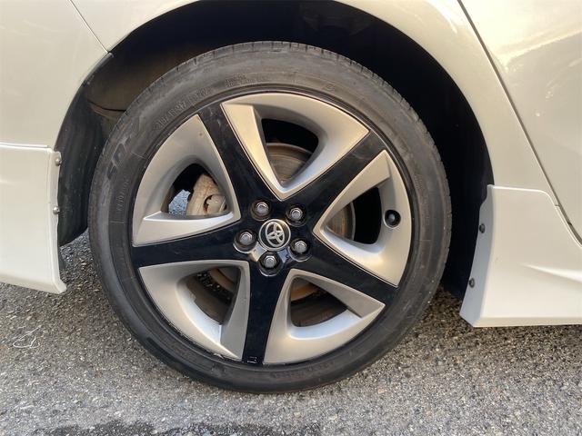 プリウス A エアロパーツ ツーリング仕様 合皮シート シートヒーター 純正17アルミ後期用ホイルカバー 9インチナビ 全国対応12ヶ月保証(21枚目)