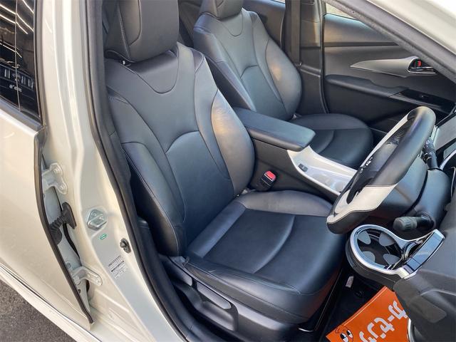 プリウス A エアロパーツ ツーリング仕様 合皮シート シートヒーター 純正17アルミ後期用ホイルカバー 9インチナビ 全国対応12ヶ月保証(33枚目)