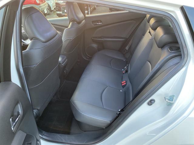 プリウス A エアロパーツ ツーリング仕様 合皮シート シートヒーター 純正17アルミ後期用ホイルカバー 9インチナビ 全国対応12ヶ月保証(39枚目)