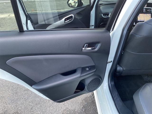 プリウス A エアロパーツ ツーリング仕様 合皮シート シートヒーター 純正17アルミ後期用ホイルカバー 9インチナビ 全国対応12ヶ月保証(41枚目)