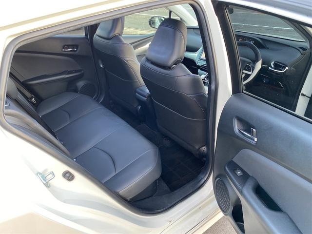 プリウス A エアロパーツ ツーリング仕様 合皮シート シートヒーター 純正17アルミ後期用ホイルカバー 9インチナビ 全国対応12ヶ月保証(42枚目)