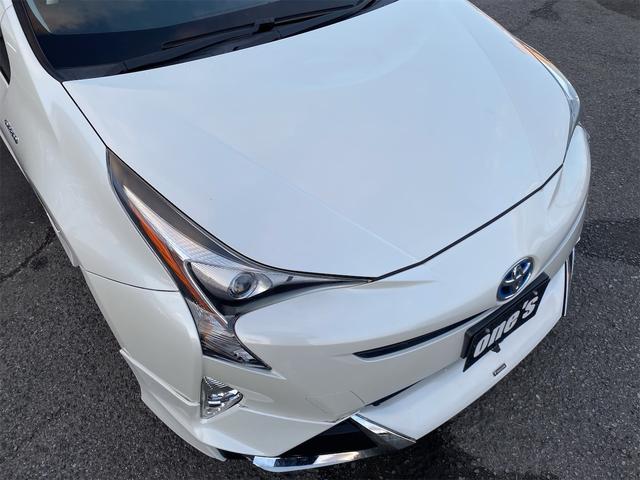 プリウス A エアロパーツ ツーリング仕様 合皮シート シートヒーター 純正17アルミ後期用ホイルカバー 9インチナビ 全国対応12ヶ月保証(47枚目)